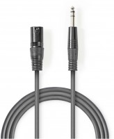 COTH15100GY30 XLR-Audiokabel (3m) XLR-3-Pol-Stecker>6,35-mm-Stecker grau