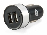 CUSBCAR2A USB KFZ-Ladegerät 2-Port schwarz