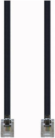 T 16 Western 6/4 Kabel (6m) schwarz