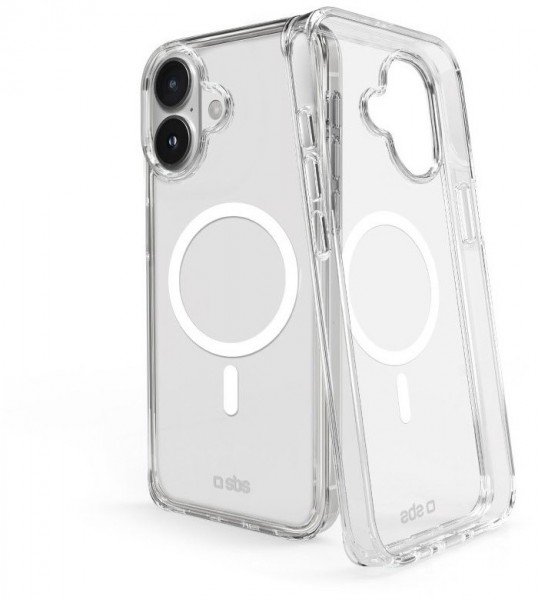 Light Mag Cover für iPhone 16 transparent