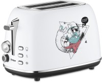 Street Art Doppelschlitz-Toaster