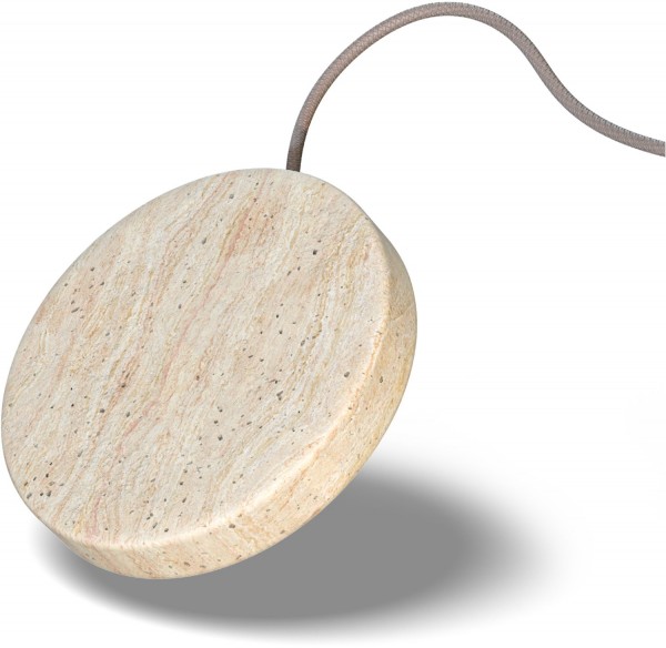 Wireless Charging Stone travertine