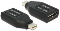 Mini DP Adapter St. > HDMI Buchse schwarz