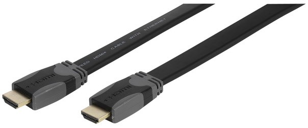 Flachband HDMI-Kabel High Speed mit Ethernet