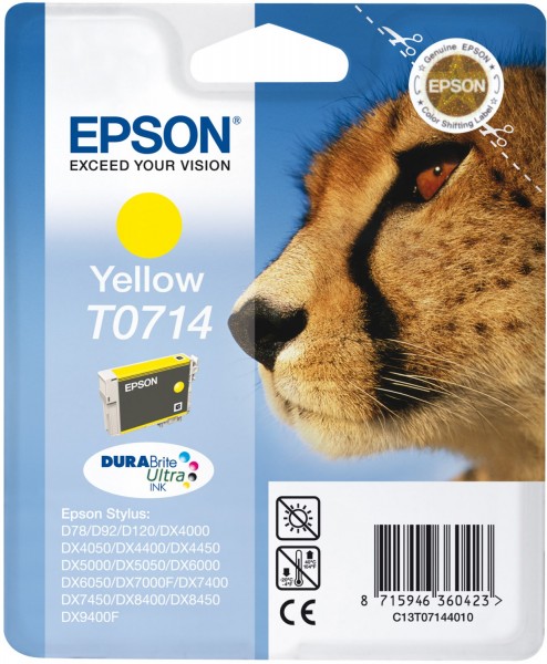 T 0714 Tinte DURABrite Ultra gelb