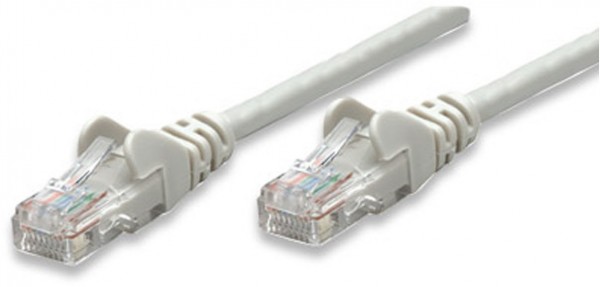 Patchkabel RJ45 U/UTP Cat5e (3m) grau