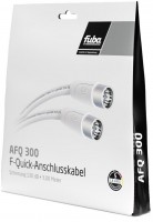 AFQ 300 (3m) F-Quick-Anschlusskabel weiß