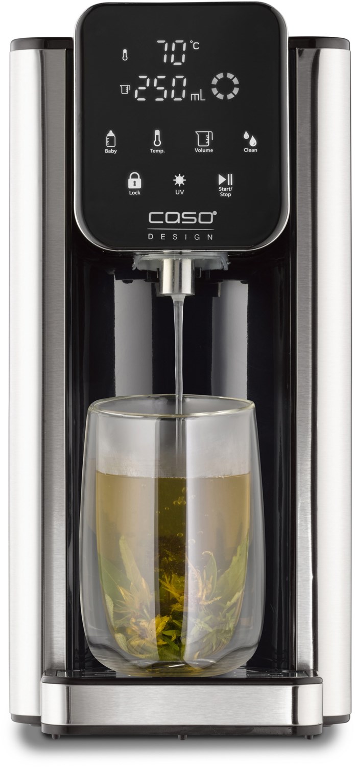 Image of HW 666 Inox UV Wasserkocher mit Wasserfilter edelstahl/schwarz