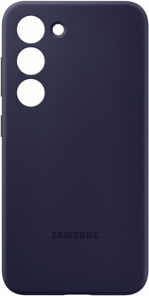 Silicone Case für Galaxy S23 navy