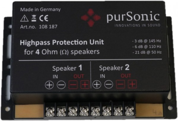 Invisible HP Protection Unit (4ohm) Zubehör