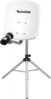 Camping-Komplettset SATMAN 45 inkl. V/H-LNB mit Satfinder + Stativ & Zubehör polarweiß