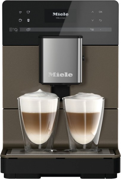 CM 5710 Silence Einbau-Kaffee-Vollautomat bronze pearlfinish, Latte Macchiato/Cappuccino, Stahl-Kegel-Mahlwerk, 1,3 l