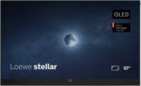 stellar 97 dr+ (Tizen OS) 245 cm (97") OLED-TV alu black/black, 4K Ultra HD, Smart-TV, 144 Hz, Sprachsteuerung