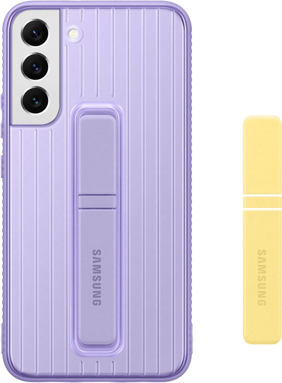 Protective Standing Cover für Galaxy S22+ lavendel