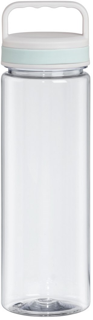 Trinkflasche (900ml) Deckel mit Griff transparent