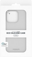 Eco Silicone Case für iPhone 15 light gray