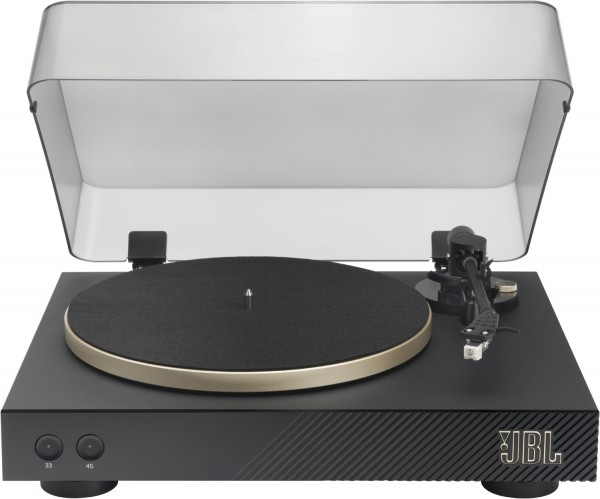Spinner BT Plattenspieler mit Bluetooth schwarz/gold