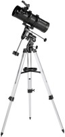 Pluto 114/500 EQ Spiegelteleskop schwarz/silber