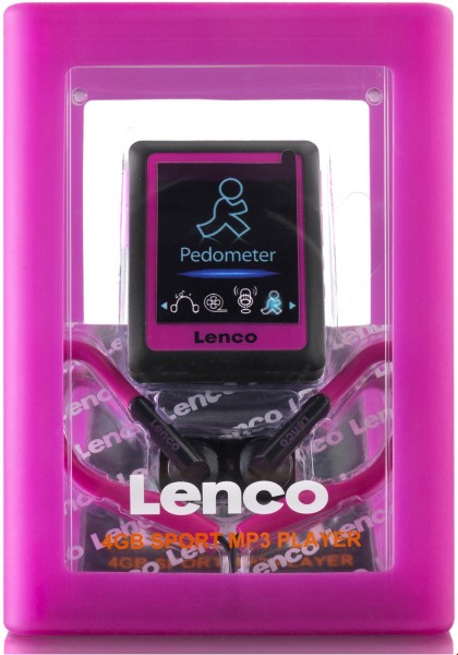PODO 152 MP3-Player rosa