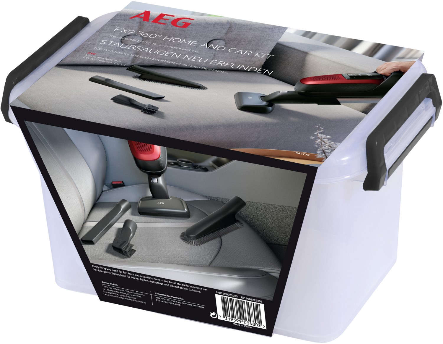Image of AKIT18 Home & Car Düsen-Set für FX9 Staubsauger-Zubehör