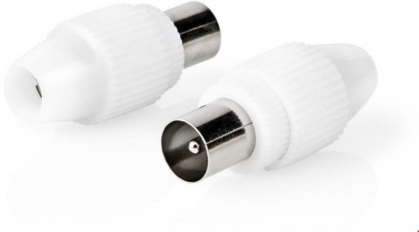 CSGB40903WT IEC-Stecker (2 Stk.) silber
