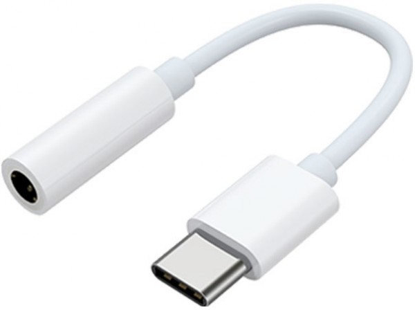 Mobeen USB-C > 3,5 mm Klinkeadapter weiß