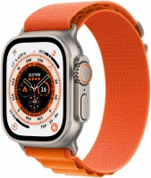 Watch Ultra (49mm) GPS+4G Titan mit Alpine Loop Armband (M) titan/orange