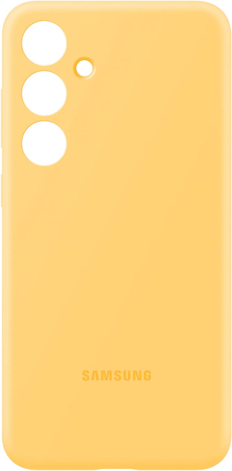 Silicone Case für Galaxy S24+ gelb
