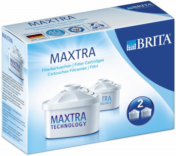 Kartuschen Pack 2 Maxtra Wasser Zu-/Aufbereiter-Zubehör