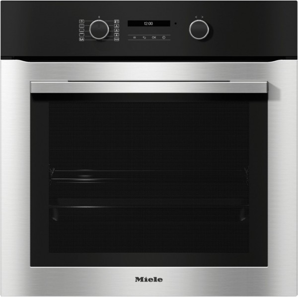 H 2761 B Einbaubackofen edelstahl/cleansteel, schnelles Vorheizen, 59,5 cm breit, A+