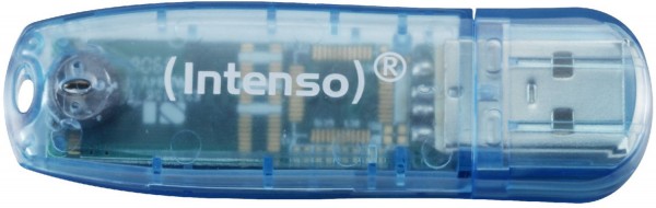 Rainbow Line USB 2.0 (4GB) USB-Speicherstick blau