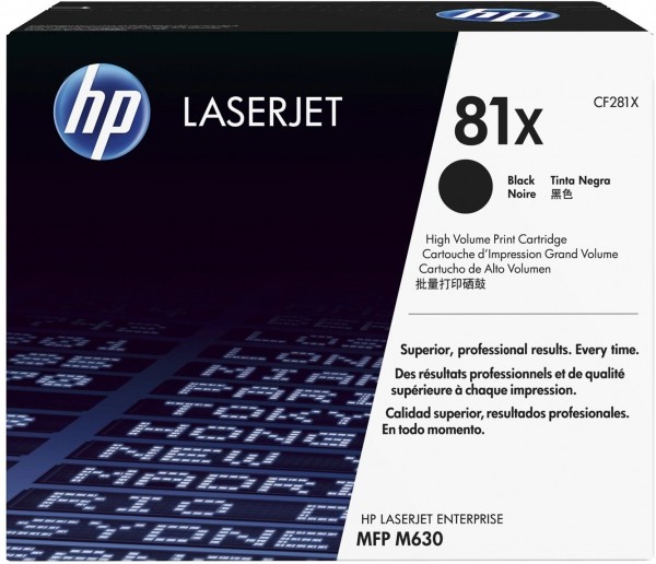 Nr. 81X Toner (25.000 S.) schwarz