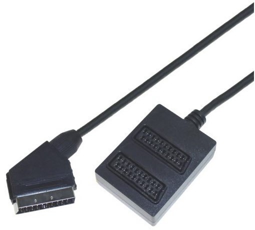 VC 82 Scart-Verteiler schwarz