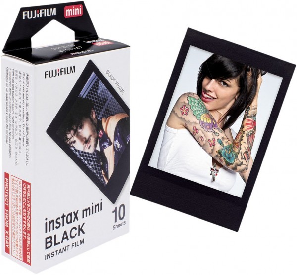 Instax Mini Black Sofortbildfilm (10 Blatt)