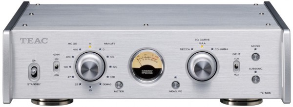 PE-505 Phono-Vorverstärker silber