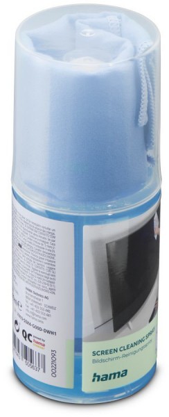 Bildschirmreiniger (200ml) Spray + Reinigungstuch