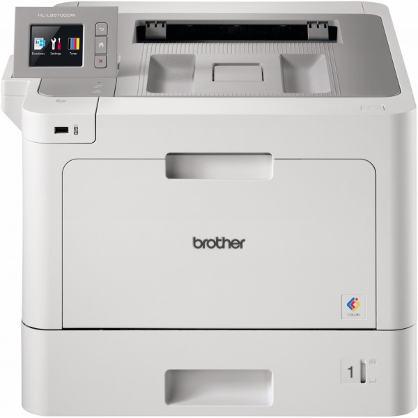 HL-L9310CDW Farblaserdrucker grau, Duplex-Druck, Druck über Smartphone/Tablet, 31 Seiten/min, DIN A 4/5