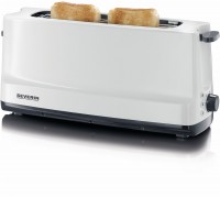 AT 2232 Langschlitz-Toaster weiß/grau