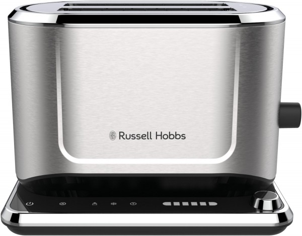 Attentiv Toaster Kompakt-Toaster edelstahl/schwarz