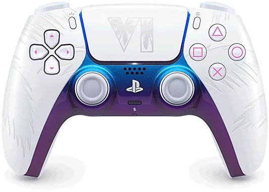 Sony DualSense Wireless-Controller GTA VI White Limited Edition