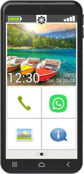 SMART.6lite Smartphone, 128 GB Speicher, 6 GB RAM, 13 MP Kamera, 5,45 Zoll Display, LTE, Android
