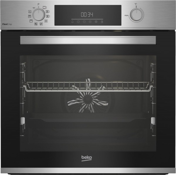 BBIM12300XMPEF Einbaubackofen edelstahl, 72 l, pyrolytische Selbstreinigung, 59,4 cm breit, A+