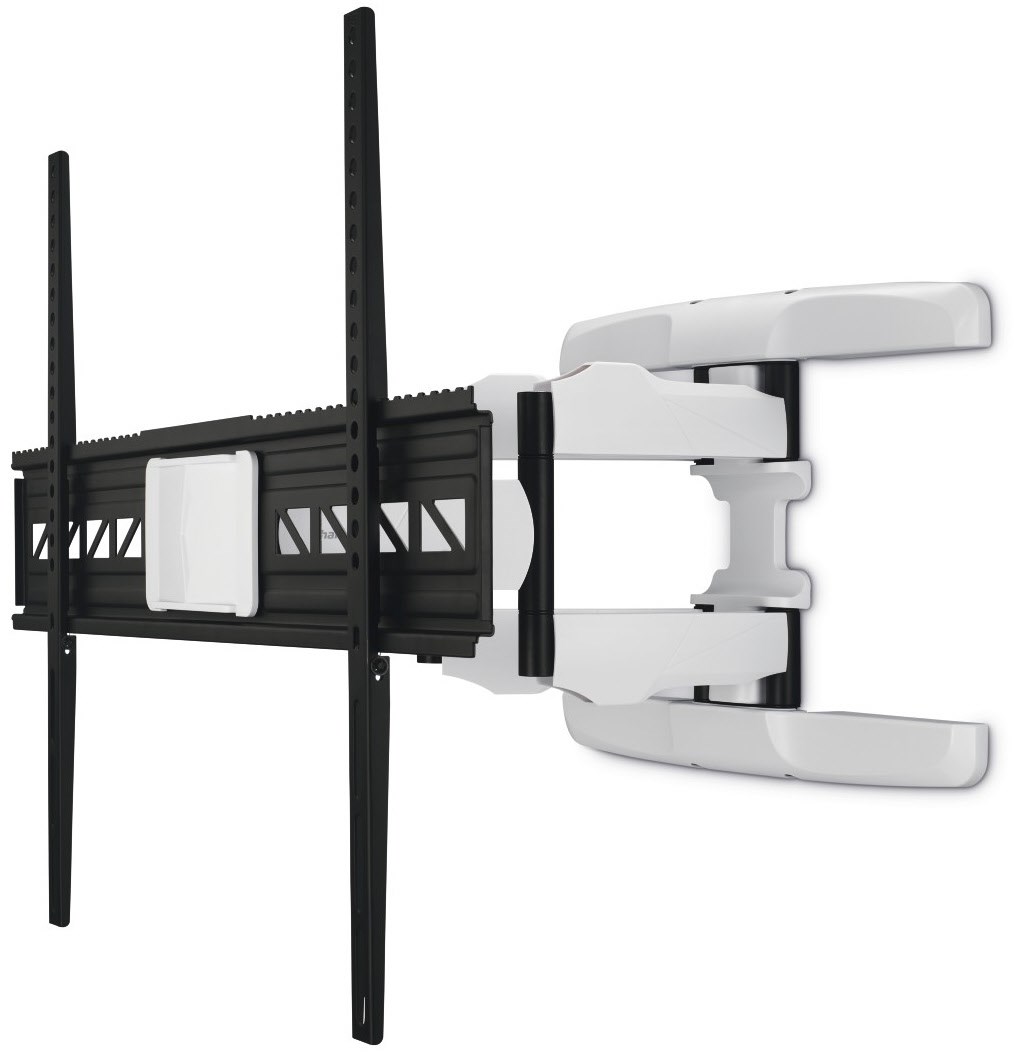 TV-Wandhalterung 229cm (90") schwarz/weiss