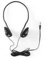 HPWD1105BK Kopfhörer mit Kabel schwarz