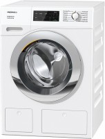 WEI 875 WPS PWash&TDos&9kg Stand-Waschmaschine-Frontlader lotosweiß, 9 kg, 1600 U/min, T1 ChromeEdition, 68 dBA
