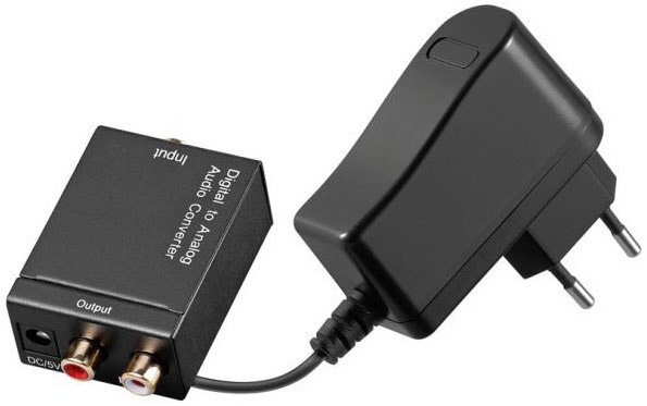 Image of Digital zu Analog Audio Konverter schwarz