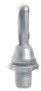 1002 Bananen-Adapter (4er Set) silber