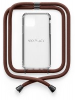 Necklace Case für iPhone 12/12 Pro noisette brown gunmetal