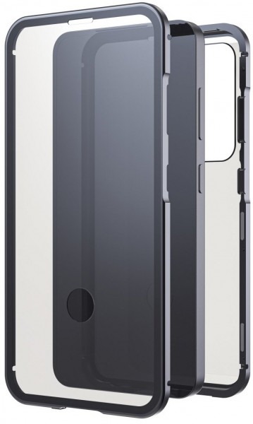 Cover 360° Glass für Galaxy S25 schwarz