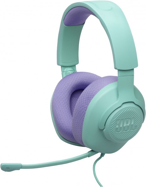 Quantum 100M2 Gaming Headset cyan